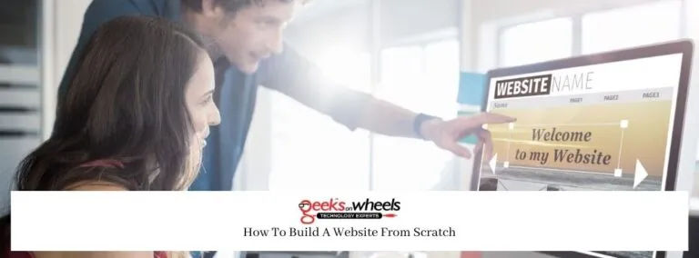 How To Build A Website From Scratch